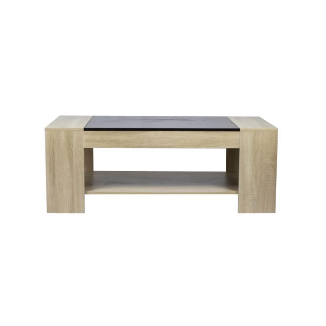 MESA CENTRO KENNETH COLE BICOLOR COLOR ROBLE W120 x H45 x D60 cm- KCWD2022058-O