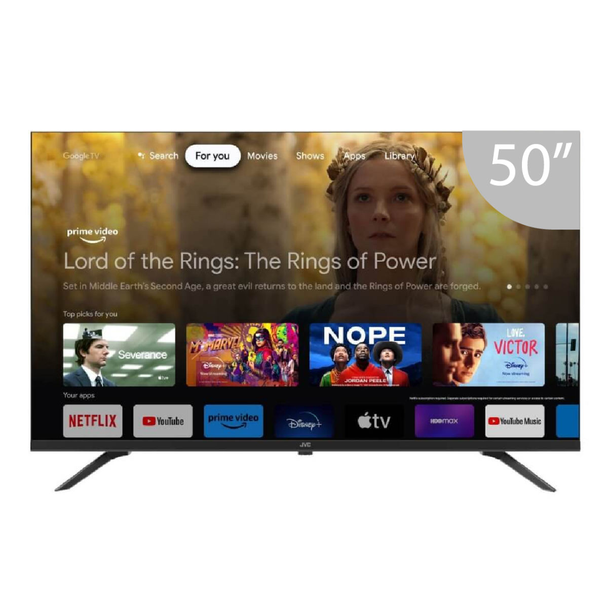 TV SMART JVC LT-65KB538 GOOGLE ASSISTAN 4K 65"