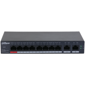 Dahua switch 10 puertos con 8 Puertos PoE -DH-CS4010-8ET-110-  1.0.01.20.11245-9003