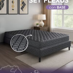 SET DREAMS FLEXUS MATRIMONIAL BASE+COLCHON