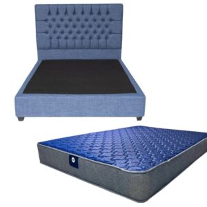 COMBO INDIVIDUAL BASE+COLCHON 8"+RESPALDAR