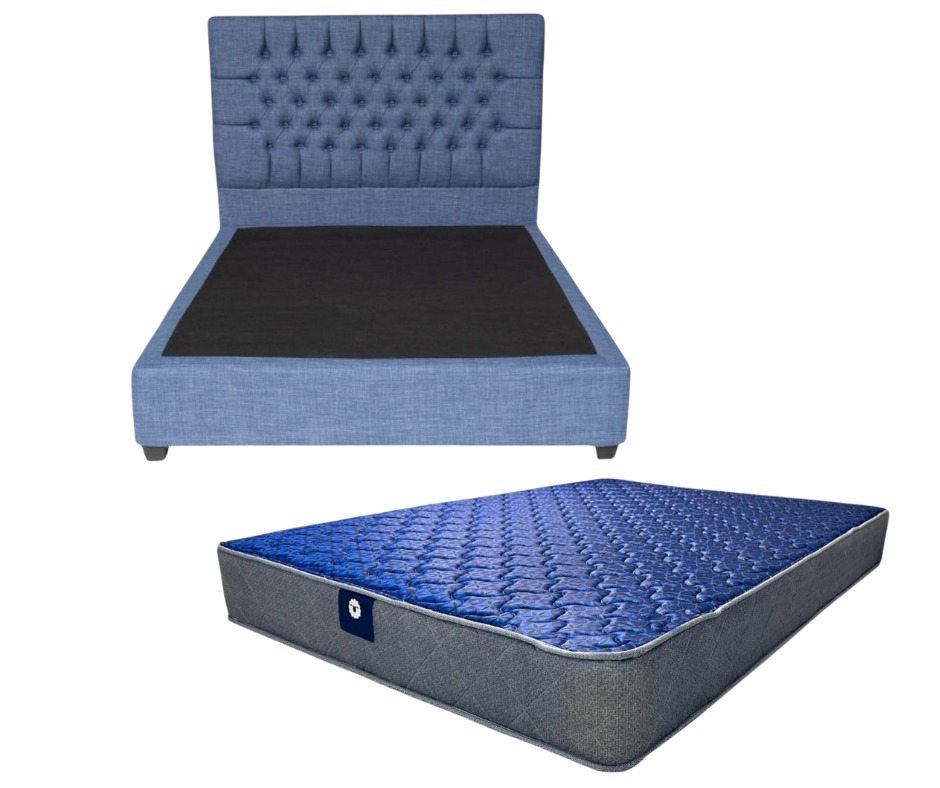 COMBO INDIVIDUAL BASE+COLCHON 8"+RESPALDAR