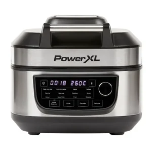 FREIDORA DE AIRE POWER XL MFC-AF-6C-LA C/PARRILLA 12 EN 1 DIGITAL 6LT