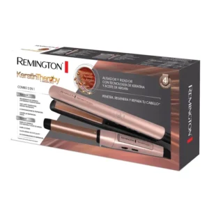 Remington combo alisadora y ondulador con keratina S8599-CI5329-F
