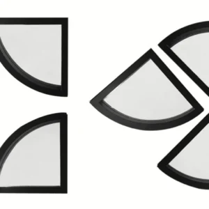 Kenneth Cole espejo 4 pz negra KCWF202124