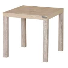 Kenneth Cole mesita color roble 45x45x44cm KCWF202102-O