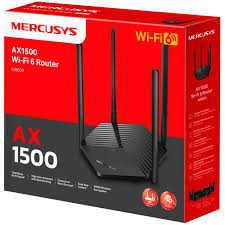 TP-link router mercusys sistema Wifi 6 doble AX1500 - MR60X