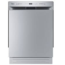 Midea lavaplatos empotrable 14 servicios color silver MDWPS1401KSS