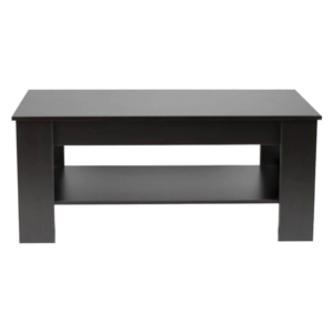 Kenneth Cole mesa de centro  cubierta color negro y caf‚ oscuro -KCWD2022058-BR