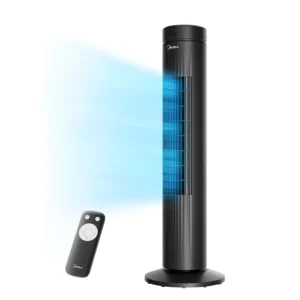 Midea Ventilador torre 30" Digital Control Remoto negro MTF30RABK