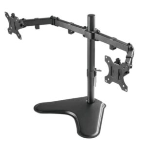SOPORTE DE ESCRITORIO PARA DOS MONITORES O TV DE HASTA 32" UNNO TEKNO