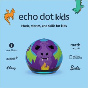 AMAZON ECHO DOT KIDS EDITION - DRAGON