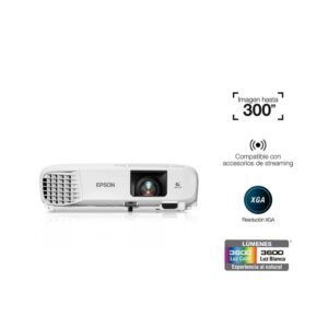 Epson proyector powerlite E24 XGA, 3600 lumens - V11HB51021